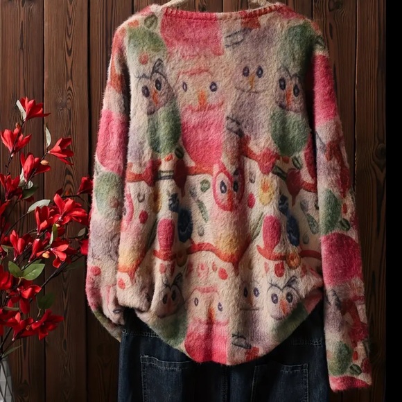 Owl sweater - Picture 2 of 6